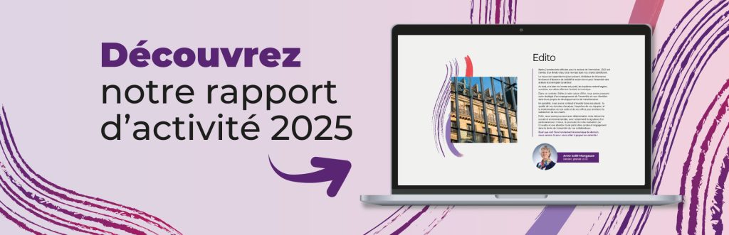 Découvrez notre rapport d'activité 2025