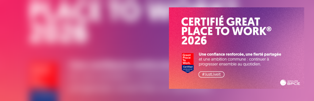 Certifié Great Place to Work 2026